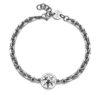 Armband Sagapo Herr in Stahl SNK17